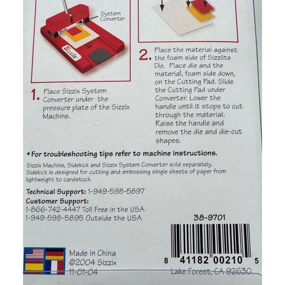 3 Sizzix Sizzlits Christmas Snow Flower 4 Pack Dies  9620 9701 9626 Scrapbooking - Picture 9 of 14